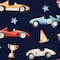 Designs Direct Vintage Race Cars Peel & Stick Wallpaper